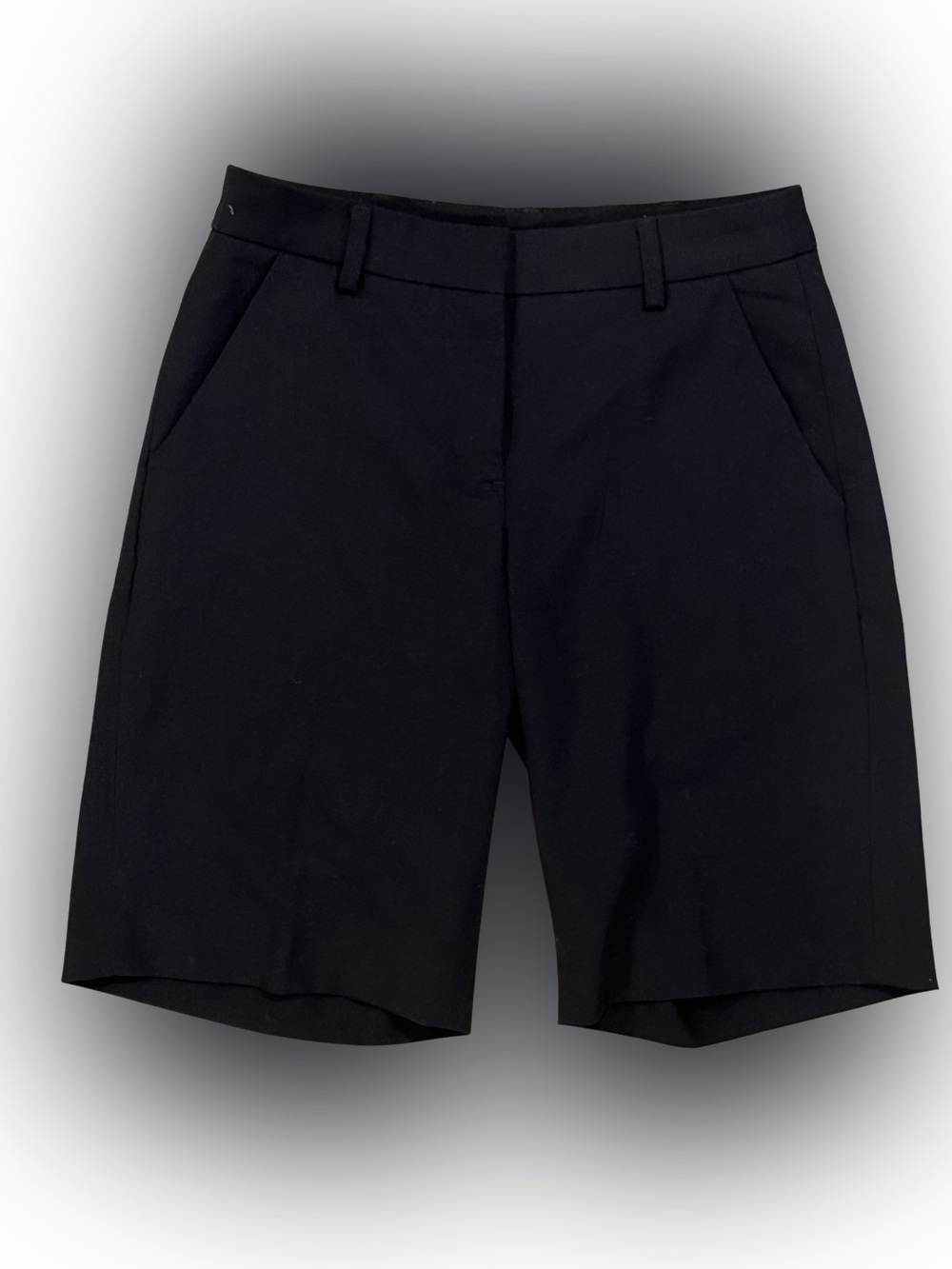 Calliope Women’s Golf Black Tailored Bermuda Shorts - Sleek Everyday Style